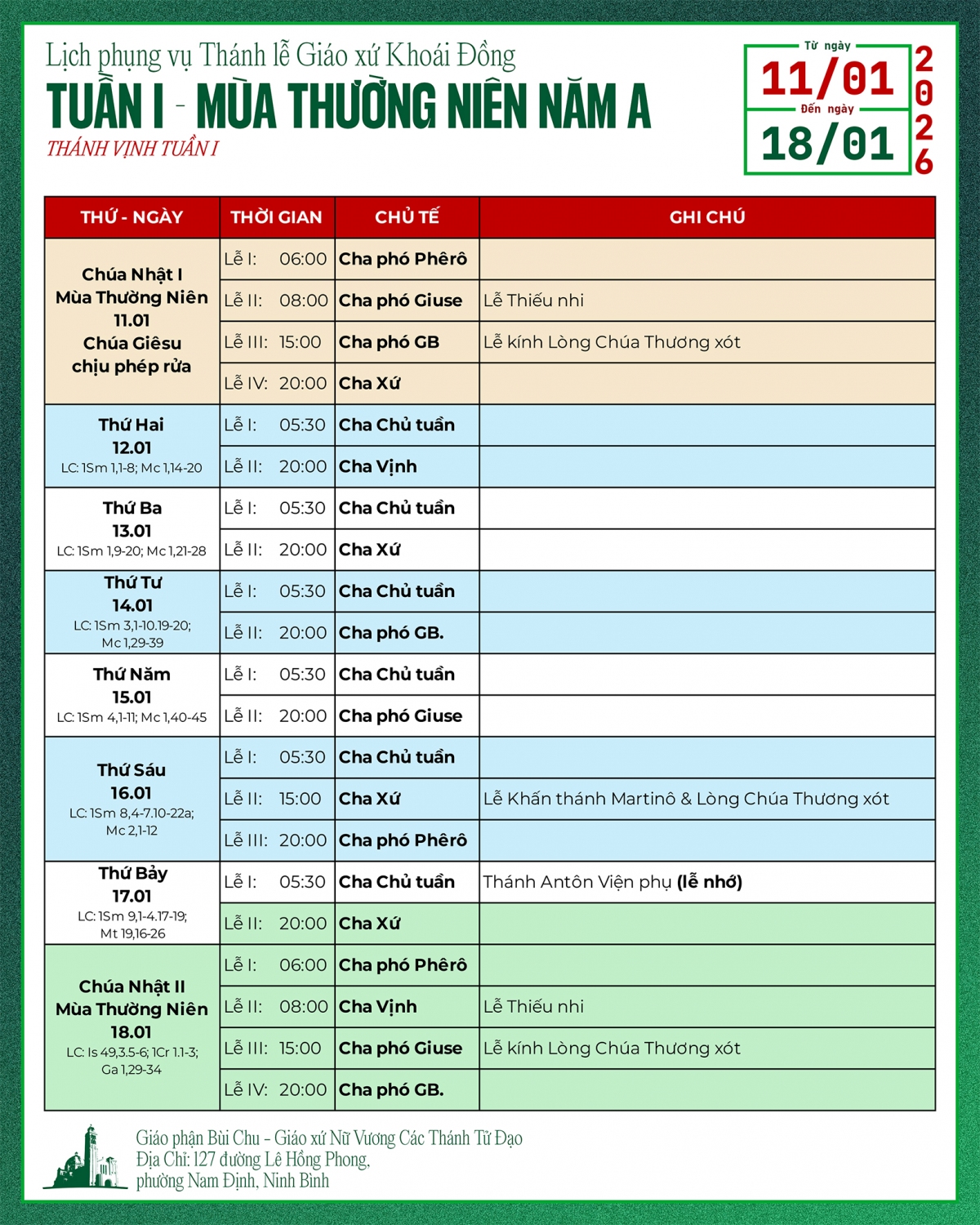 2026 01 10 Tuần 1 MTN A