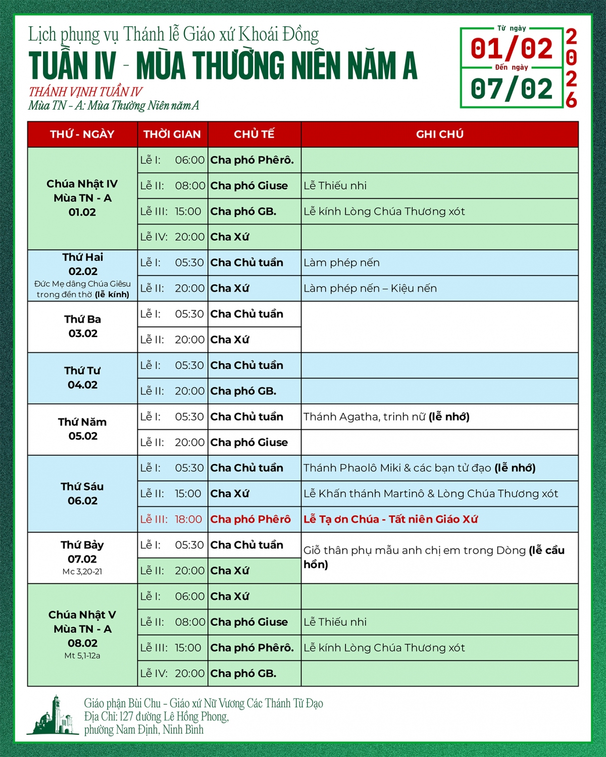 2026 01 31 Tuần 4 MTN A