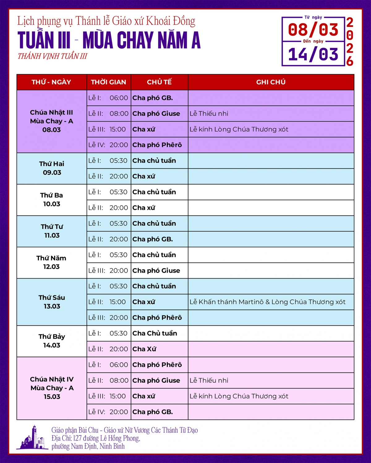 2026 03 09 Tuần 3 MC A